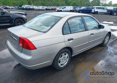 2001 Honda Civic Lx from USA, damaged, VIN 2HGES16591H523718